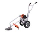Wheel brush cutter