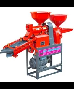 Semi-Automatic Combined Mini Rice Mill Machine, Single Phase, Capacity: 150kg/Hr
