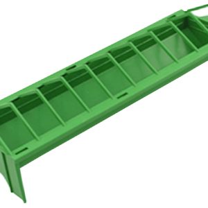PLASTIC FEED TROUGH WITH GRID FOR CHICKENS