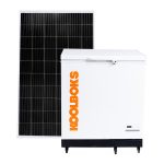 Koolboks 200L AC Inverter Maxi Freezer - 60ah Pedestal Battery + 3 350w Solar Panel