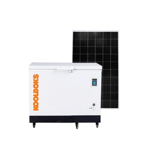 Koolboks 208L Dc Maxi Plan - Freezer + 45ah Pedestal + 3 350W Solar Panel