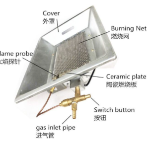 LPG Infrared Gas Heater - (Covers 15m²