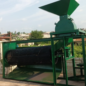 Palm Kernel Fibre Nut Cracker & Separator with 6.5hp Diesel Engine - Locally Fabricated