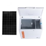 Koolboks 200L AC Inverter Maxi Freezer - 60ah Pedestal Battery + 3 350w Solar Panel - Image 2
