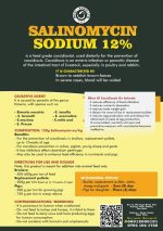 Salinomycin Sodium 12% – Premium Feed-Grade Coccidiostat for Poultry, Pigs, and Livestock Health